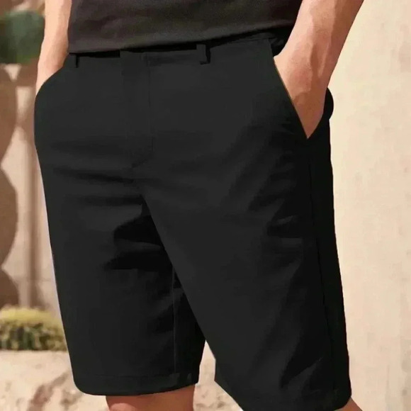 Black Mens Bermuda Short - Picture 1 of 4